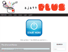 Tablet Screenshot of plus.ajatt.com